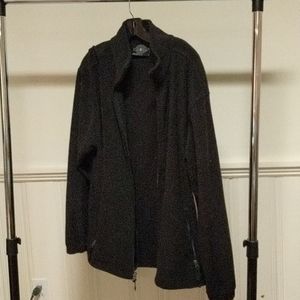 Charles River Apparel Black Fleece Jacket
